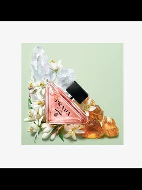 Prada Pink Triangle Bottle Perfume